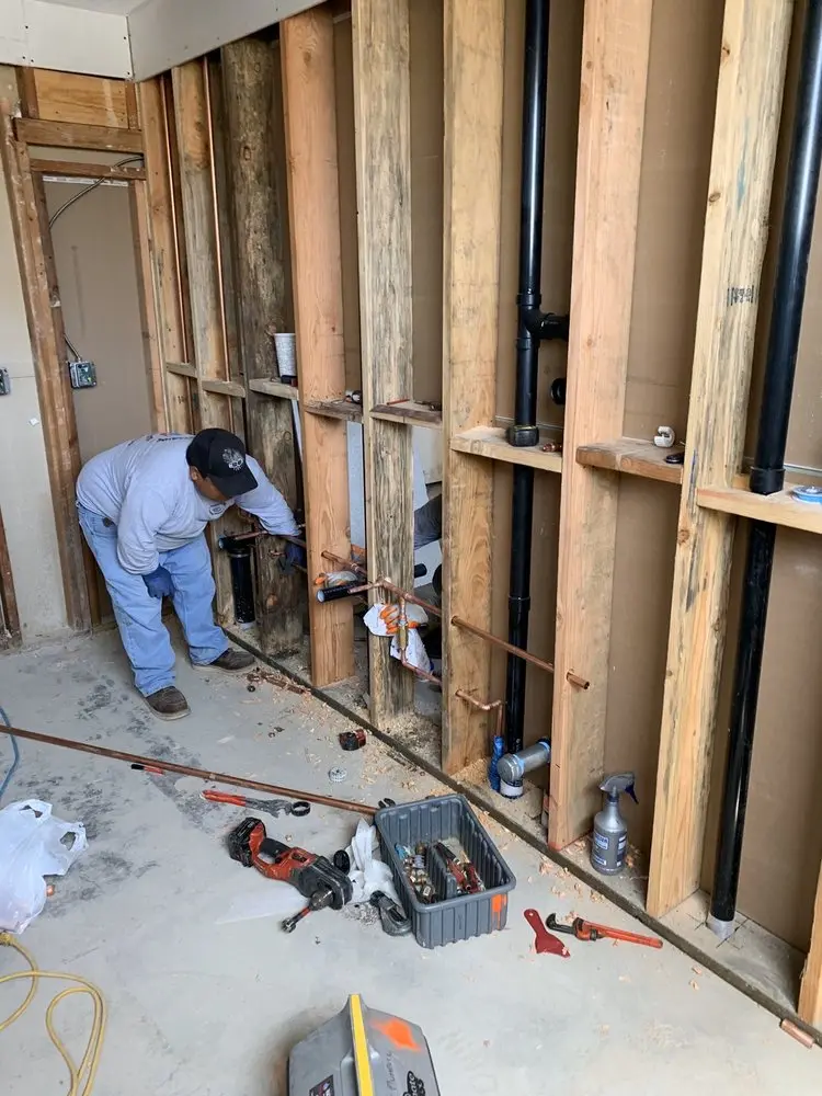 Commercial rough-in plumbing for Gas Line Repair in Ashcreek
